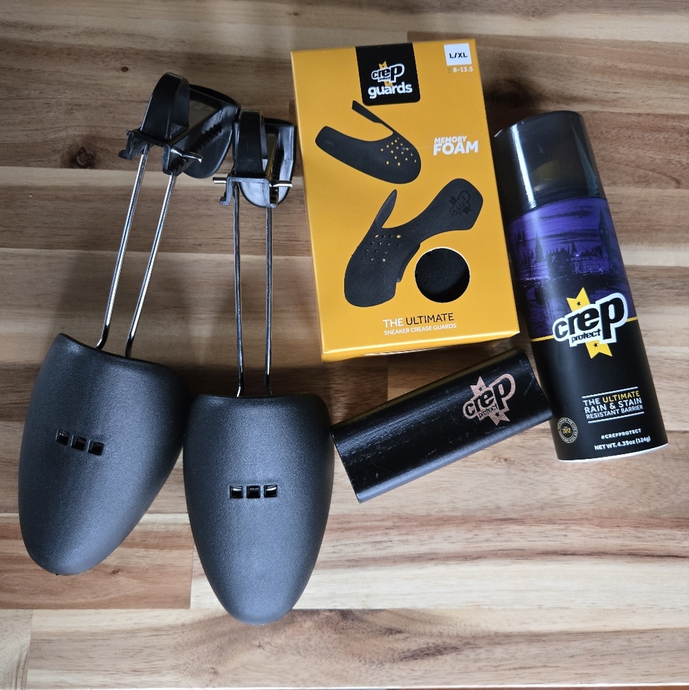Crep Protect ReShoeVn8r Crease Protect, Brush, Spray & Trees Sneaker Care Pack